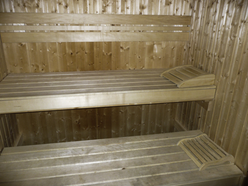 Begane grond: sauna